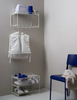 Estante zapatero Downtown, blanco