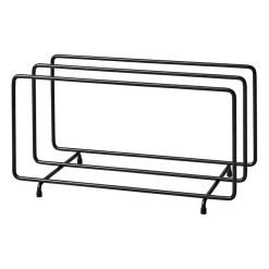 Estante zapatero Mixrack, negro