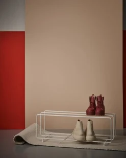 Estante zapatero Mixrack L, blanco