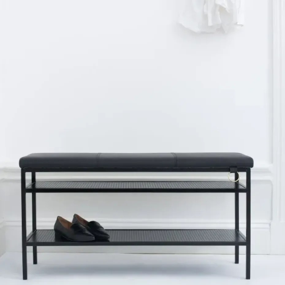 Estante zapatero Nancy, negro