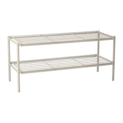 Estante zapatero Nod 80x30x37 cm, Beige