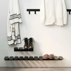 Estante zapatero Step, negro