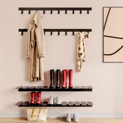 Estante zapatero Step, negro