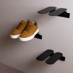 Estante zapatero Step S, negro