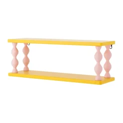 Estantería Bibiola 60x21,5 cm, Amarillo