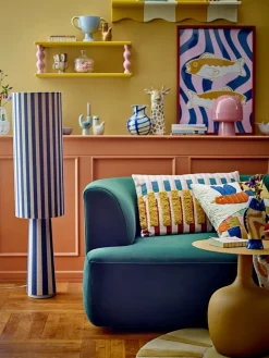 Estantería Bibiola 60x21,5 cm, Amarillo