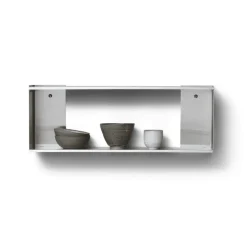 Estantería de almacenamiento Taper 70x25 cm, Acero inoxidable