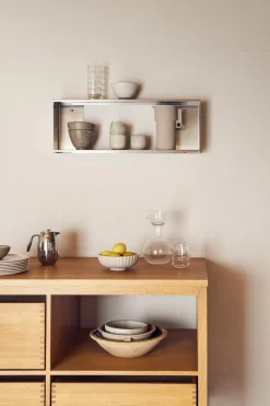 Estantería de almacenamiento Taper 70x25 cm, Acero inoxidable