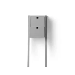 Estantería de cama y recibidor Square, Gris