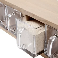 Estantería de pared A-Organizer 1 52x18x17 cm, Oak