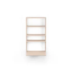 Estantería de pared con escritorio Gridlock - M1-A4-0-D, Natural Ash