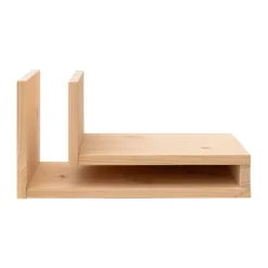 Estantería de pared F-shelf Play DIY, Pino, derecha