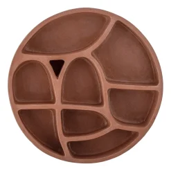 Estantería de pared Palmer Ø45 cm, rojo