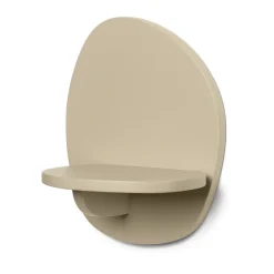 Estantería de pared Pilu 25 cm, Cashmere