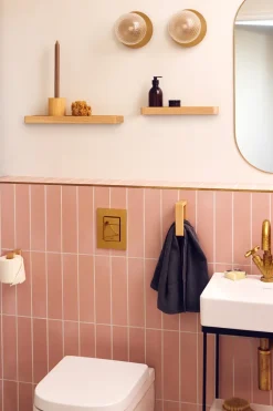 Estantería de pared Shelf 11 44 cm, Lacquered oak