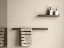 Estantería de pared Shelf 11 44 cm, Dark Stain Matt Lacquer Ash.