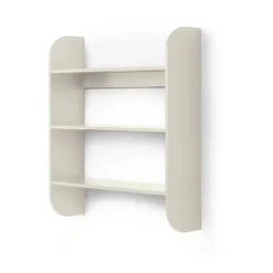 Estantería de pared Strapats 62x73,6 cm, Off-white