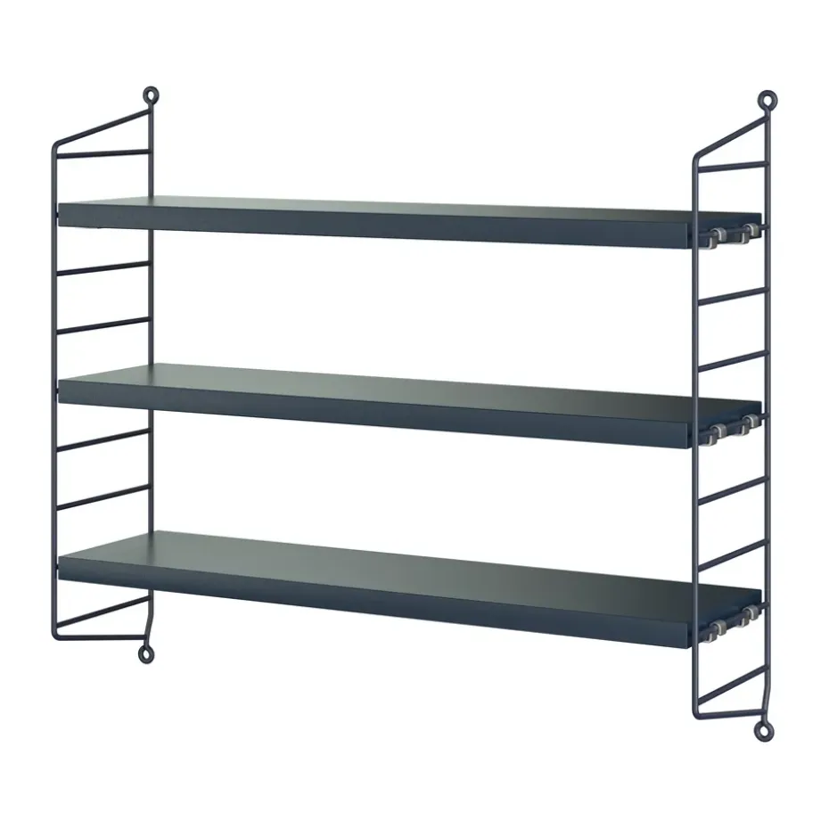 Estantería de pared String Pocket, Nybro azul