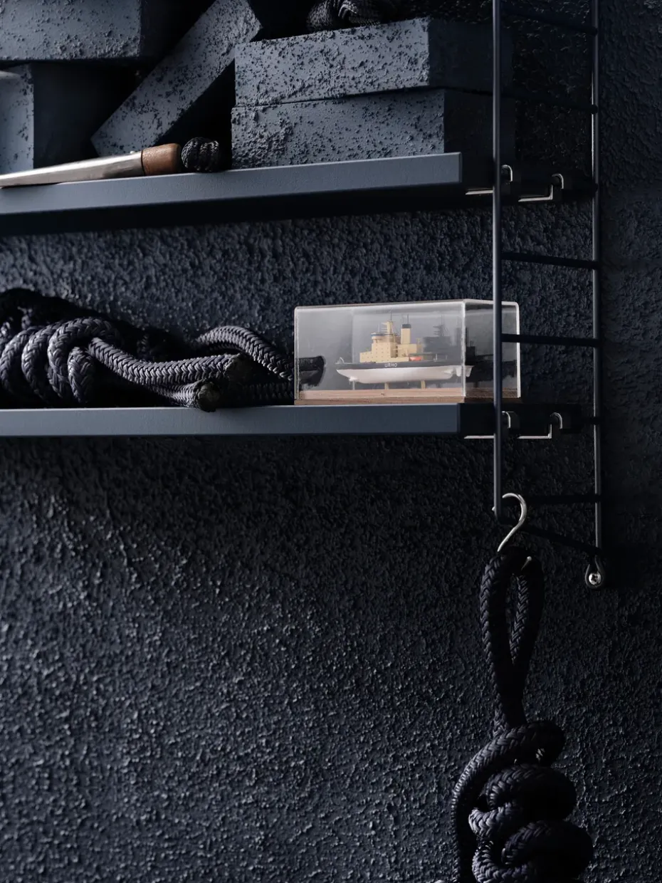 Estantería de pared String Pocket, Nybro azul