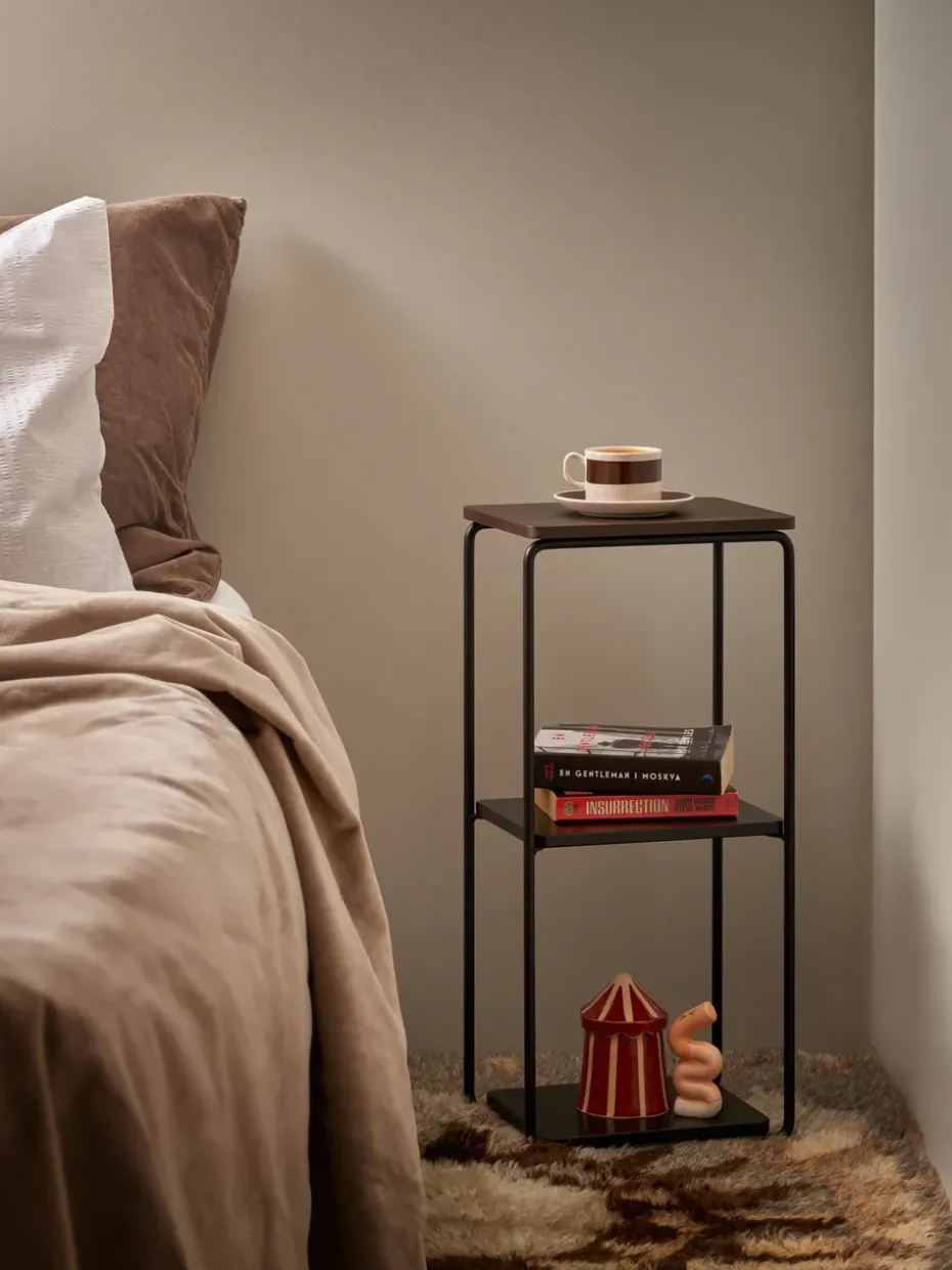 Estantería Mixrack Floor Shelf S 26x19x57,2 cm, Stained oak-black