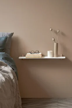 Estantería Nivo G, roble claro-blanco