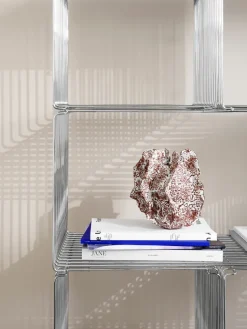 Estantería Panton Wire Single 34,8x34,8x34,8 cm, Chrome