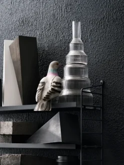 Estantería String Pocket metal, Sergel gris