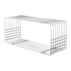 Estantería Wire, Chrome, 31x70x26 cm