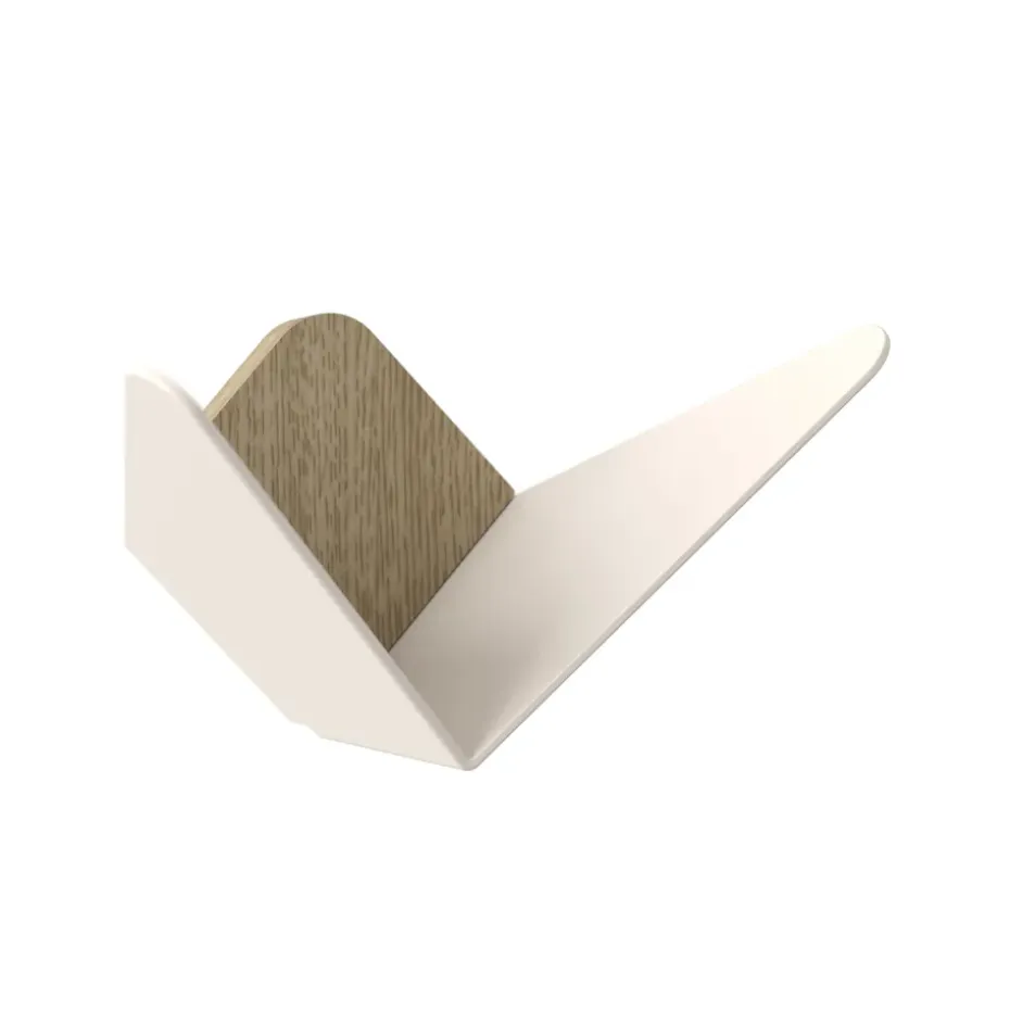 Gancho Butterflies mini, Pearl white