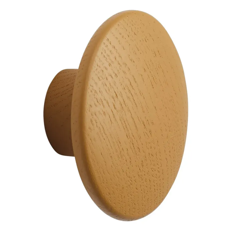 Gancho Dots wood burnt orange, Ø6,5 cm