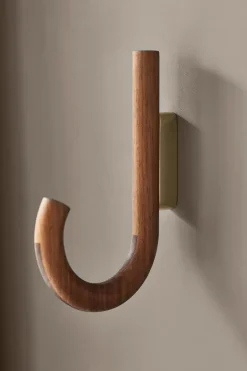 Gancho Hook 19 cm, Nogal-latón