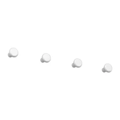 Gancho pequeño Classic 4-pack, Blanco