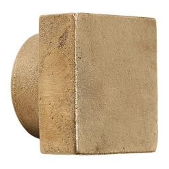 Gancho Square large, Casted brass