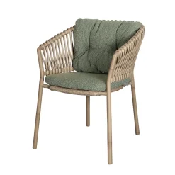 Juego de cojines para silla Ocean/Basket/Moments, Wove dark green