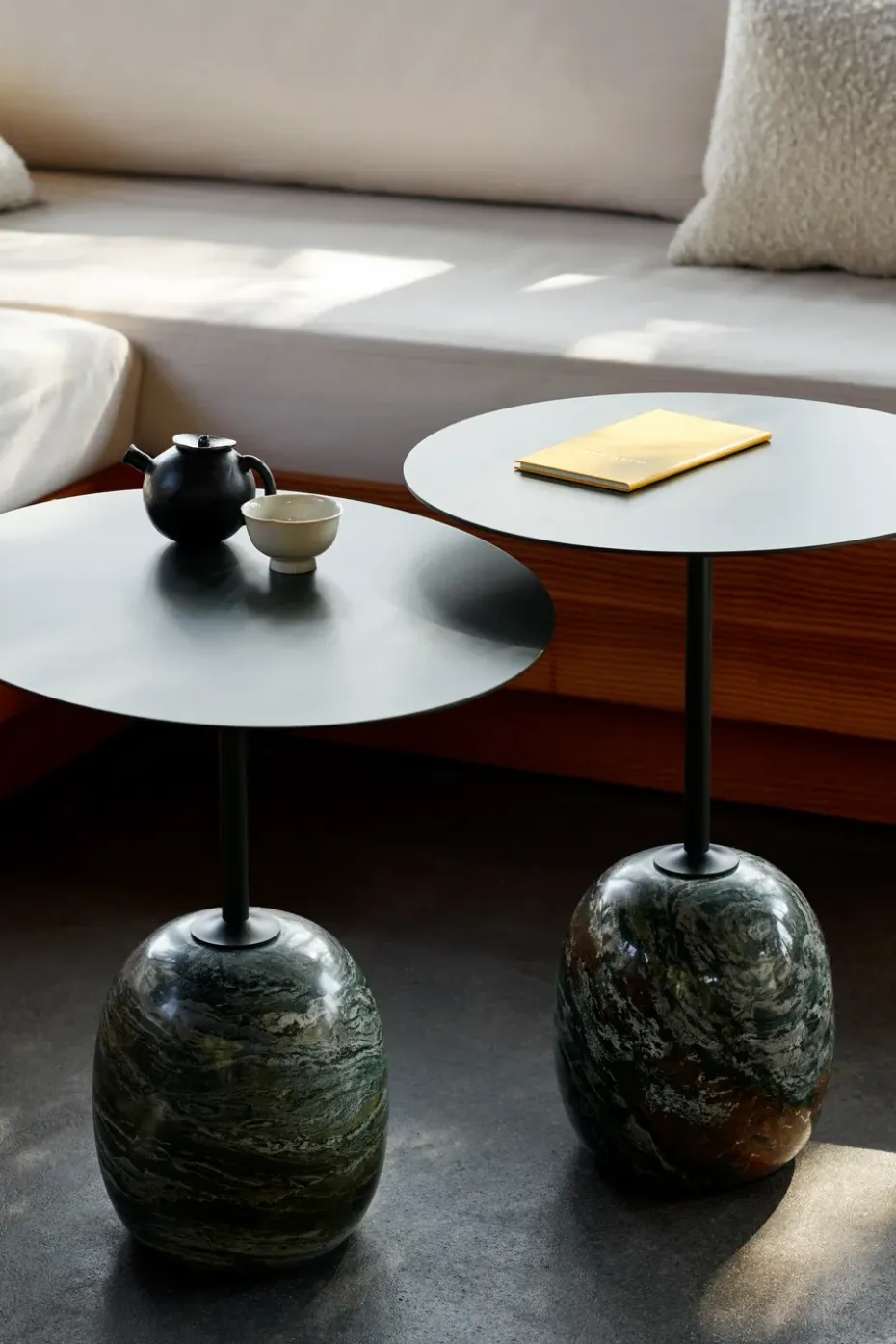 Lato Mesa LN8, Deep Green-Verde Alpi Marble