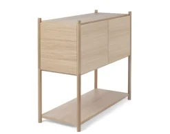 Librería Sceene bookcase C, Roble claro