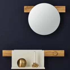 Listón magnético Flex Rail 40 cm, roble-negro