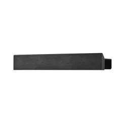 Listón magnético Flex Rail 40 cm, roble teñido de negro-negro