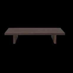 low table Mesa auxiliar Kona, Dark Stained oak veneer