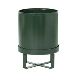 Maceta Bau small Ø18 cm, verde oscuro