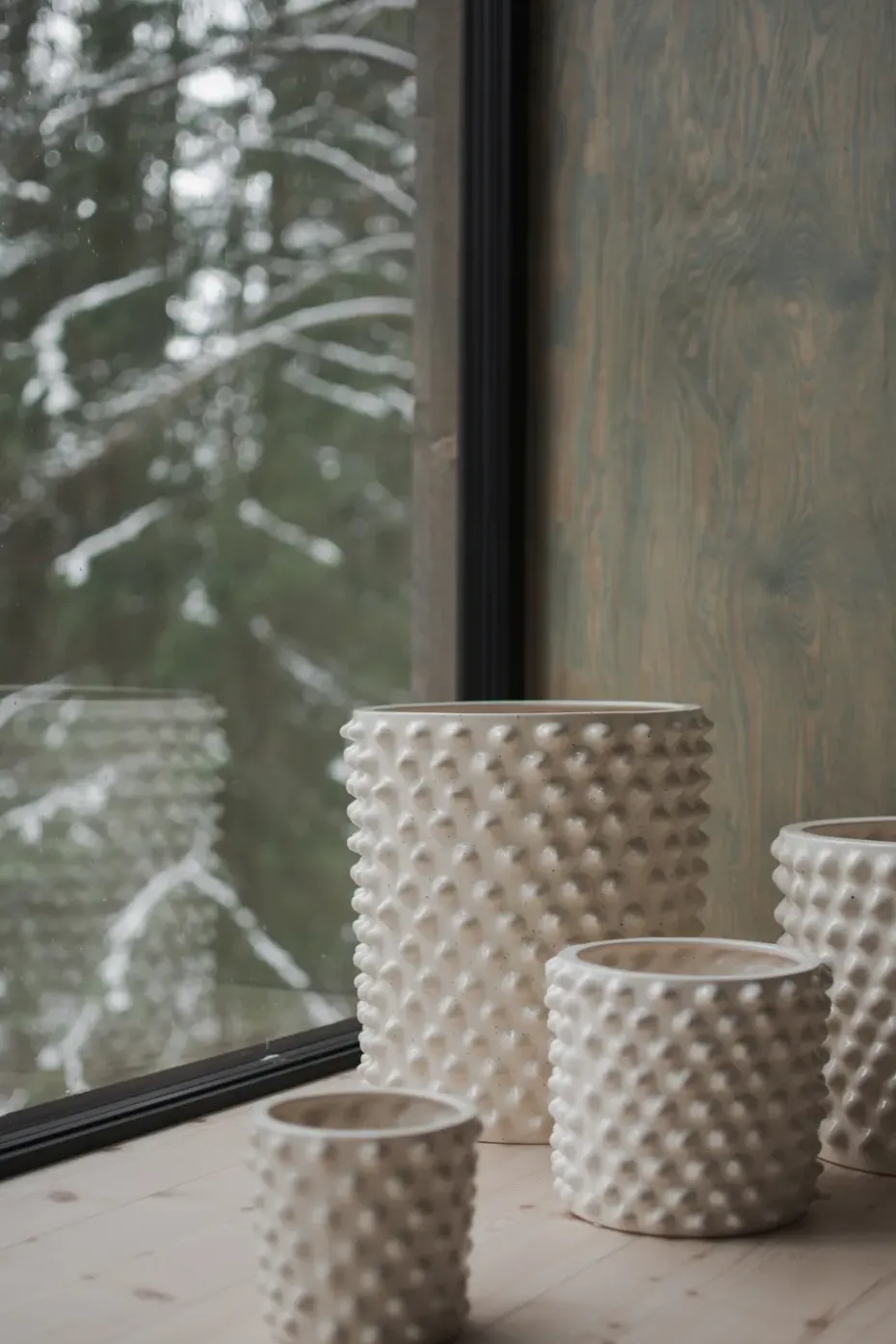 Maceta Cloudy vanilla, Large Ø33 cm