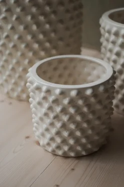 Maceta Cloudy vanilla, Small Ø21 cm