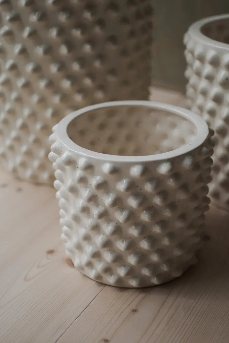 Maceta Cloudy vanilla, Small Ø21 cm