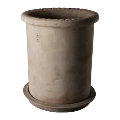 Maceta de terracota Ernst con plato, Ø25×28 cm