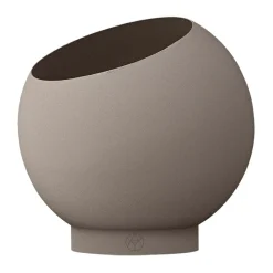 Maceta Globe Ø17 cm, Taupe