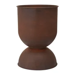 Maceta Hourglass mediana Ø40 cm, Rust