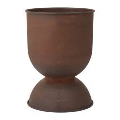 Maceta Hourglass pequeña Ø30 cm, Rust