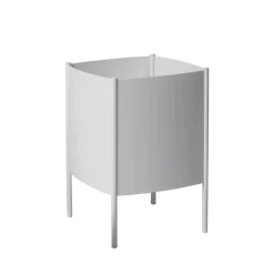 Maceta Konvex Pot, Blanco, mediana Ø34 cm