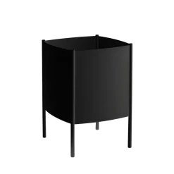Maceta Konvex Pot, Negro, mediana Ø34 cm