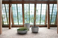 Maceta Linea nr 3 ancha, Aluminio